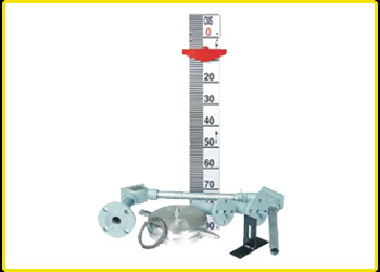 Float board type level gauge